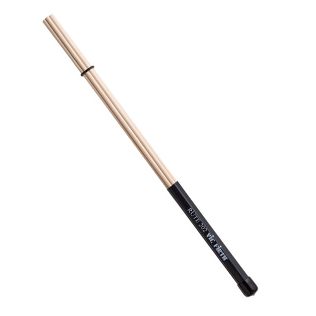 Vic Firth Rute 202 / 606 Drumsticks with Rubber Handles and 19 Dowels (.125") or 7 Dowels (.188")