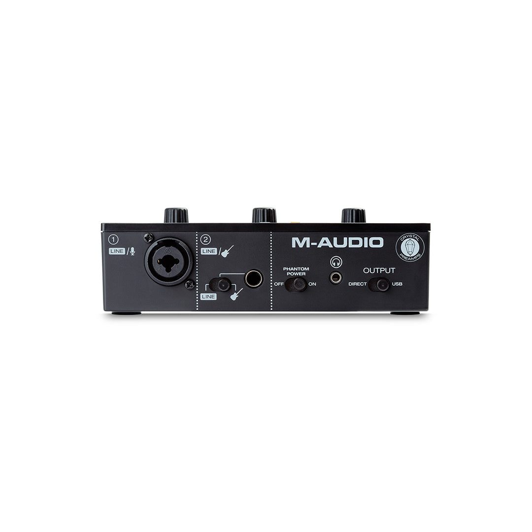 M-Audio M-Track Solo 2-Channel USB Audio Interface with Solo Combo Input/Output | MTRACKSOLO II