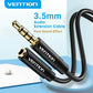 Vention 3.5mm Male to Female Cotton Braided Cable (BHB) Audio Extension Cord for Smartphones, iPhone, iPad
