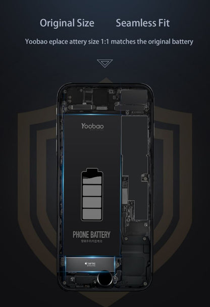 Yoobao 3210mAh Advanced Battery Replacement for iPhone X