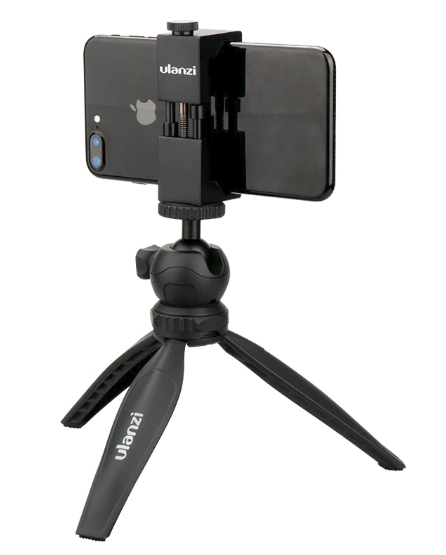 Ulanzi MT-03 Mini Desktop Tripod with Removable Ballhead 1/4 Screw Photography Camera