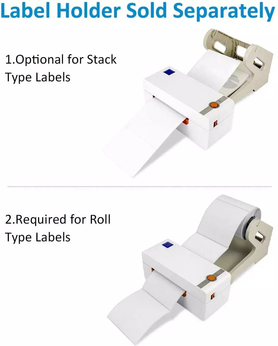 LogicOwl OJ-T1 Universal External Paper Holder for Thermal Barcode Printer Label