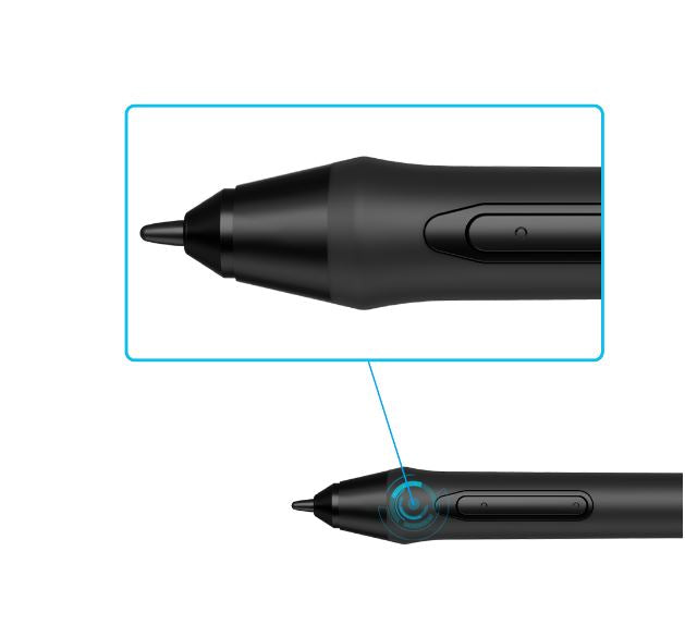 XP-Pen P05 Advanced Battery-Free Stylus with One-Click Toggle and 8192 Levels of Pressure Sensitivity for Star, Deco, Artist/Pro Drawing Tablet Series