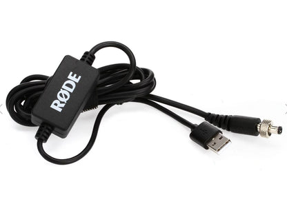 [CLEARANCE] RODE USB Power Cable Adapter for RODECaster Pro with Locking Connector DC-USB1 DCUSB1 DC USB1