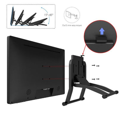 [CLEARANCE] XP-Pen Artist 22 Pro 1080p Resolution 21.5 Inches Drawing Display with P02S Rechargeable 8192 Levels Pressure Sensitive Stylus for Digital Arts