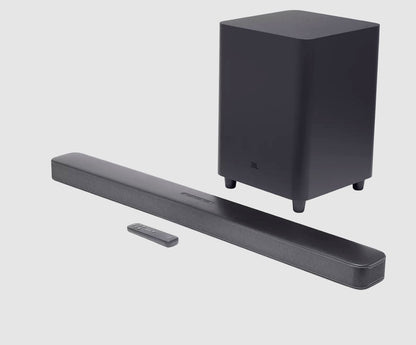 [CLEARANCE] JBL Bar 5.1 Surround 550W 5.1 Channel Soundbar with Multibeam™ Technology and 10-inch Subwoofer