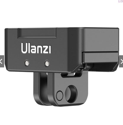 UURig by Ulanzi Hummingbird R080 Aluminum Alloy Quick Release Base for Action Camera, Smartphones and Mirrorless Cameras
