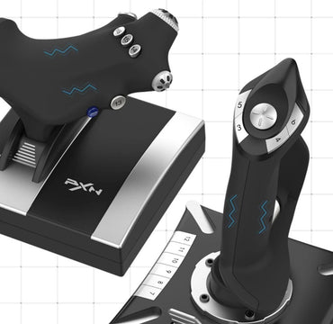 PXN 2119 Wired Game Joystick Computer Flight Game Controller Joystick Simulation Gaming Rocker for Computer PC