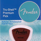 Fender 346 Shape Tru-Shell Premium Acoustic Guitar Picks (0.71mm, 1.00mm, 1.20mm) | 980346