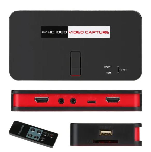 Ezcap 284 HD 1080P Video Capture Card HDMI 16Mbps for Streaming and PC/Laptop/Computer/Desktop (Plug & Play)