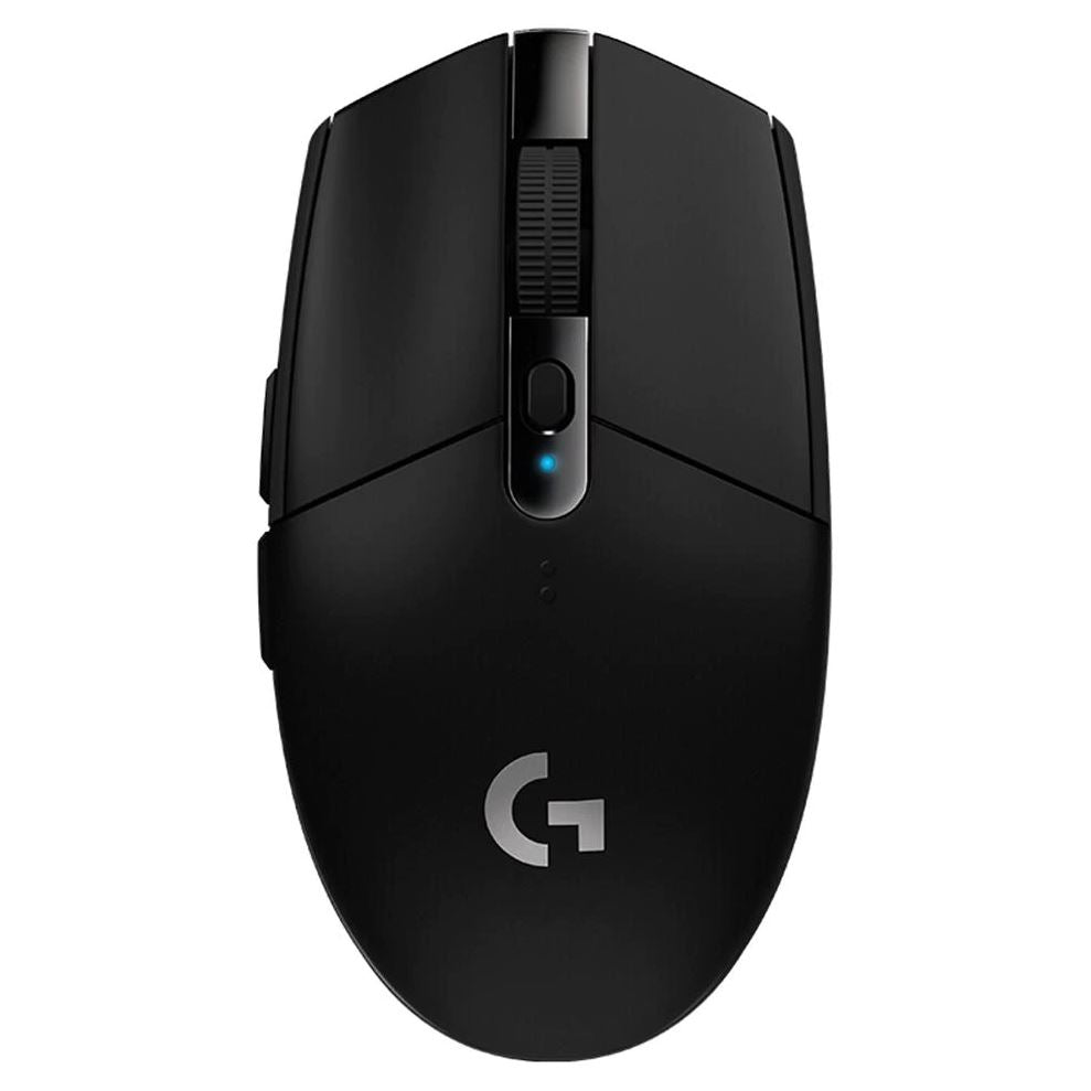 Logitech G304 Lightspeed Wireless Gaming Mouse, Hero Sensor, 12,000 DPI, Lightweight, 6 Programmable Buttons, 250h Battery Life, On-Board Memory, Compatible with PC Mac