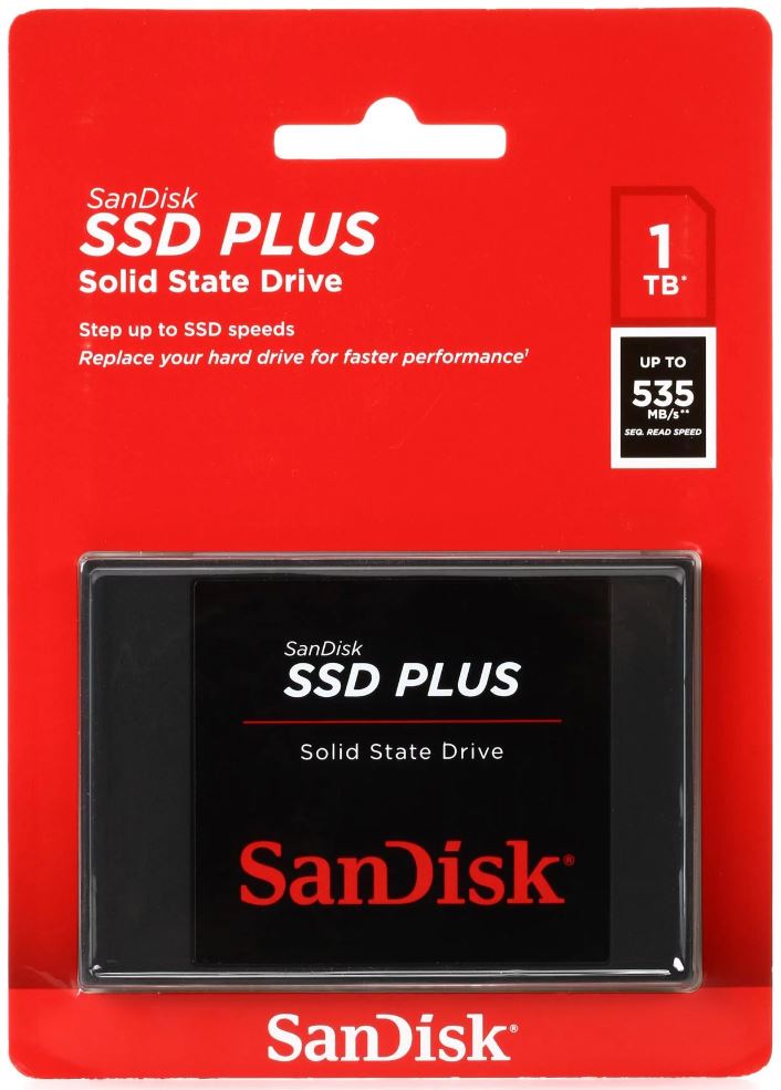 SanDisk SSD Plus SATA III 2.5-Inches Internal Solid State Drive 