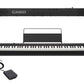 Casio Weighted 88-Key Slim Digital Piano with Scaled Hammer Action Keyboard and 10 Built-In Tones (Stand Included) | CDP-S110BKC2