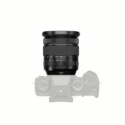 FUJIFILM X-T5 Body with XF 16-80mm f/4 OIS WR / 16-50mm f/2.8-4.8 R LM WR / 18-55mm f/2.8-4 R LM OIS Lens Mirrorless Camera Kit with 40MP APS-C X-Trans CMOS 5 HR BSI Sensor, X-Processor 5, and 7-Stop In-Body Image Stabilization