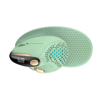 [CLEARANCE] DELUX Seeker M618XSD Wired Wireless Ergonomic RGB Vertical Mouse with 4000 DPI, 8 Programmable Button Controls, 3 Connection Modes, OLED Display and Magnetic Palm and Wrist Rest for Laptop Computer PC