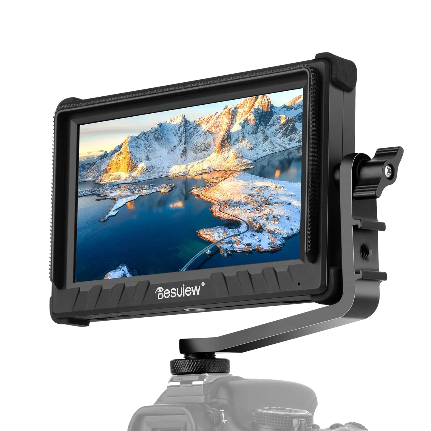 Desview / Bestview P5II 5.5-Inch HDR Touchscreen Camera Field Monitor with HB 800nits, 4K HDMI 1920 x 1080 Resolution and Custom 3D LUTs for DSLR and Mirrorless Cameras