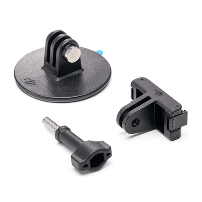 [CLEARANCE] DJI Adhesive Base Kit with Quick-Release Adapter Mount, Flat Adhesive Base and Locking Screw for Osmo Action 3 Sports Camera