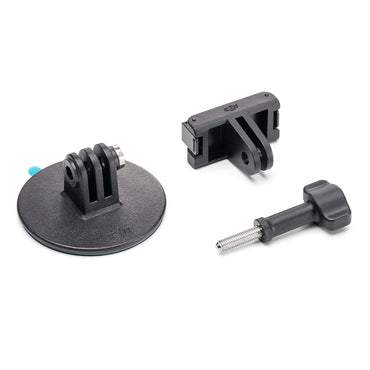 [CLEARANCE] DJI Adhesive Base Kit with Quick-Release Adapter Mount, Flat Adhesive Base and Locking Screw for Osmo Action 3 Sports Camera