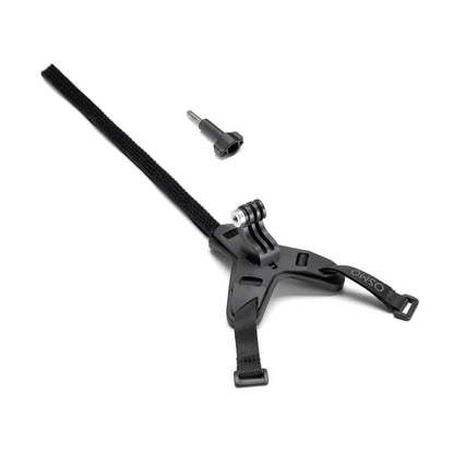 DJI Motorcycle Helmet Chin Mount Strap with Locking Screw for Action 2 and Osmo Action 3 Sports Camera