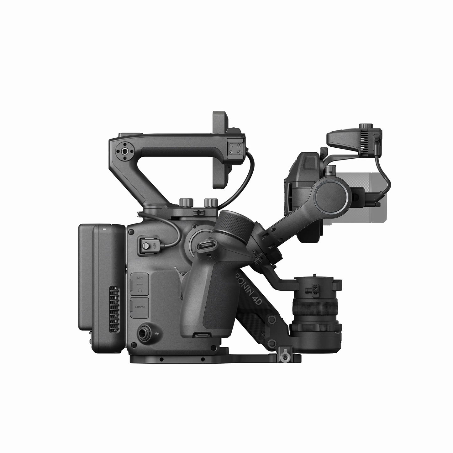 DJI Ronin 4D UHD 6K 60fps 4-Axis Modular Cinema Camera with Integrated Gimbal Wireless System, LiDAR Focusing, Cinecore 3.0 and ActiveTrack Pro Support