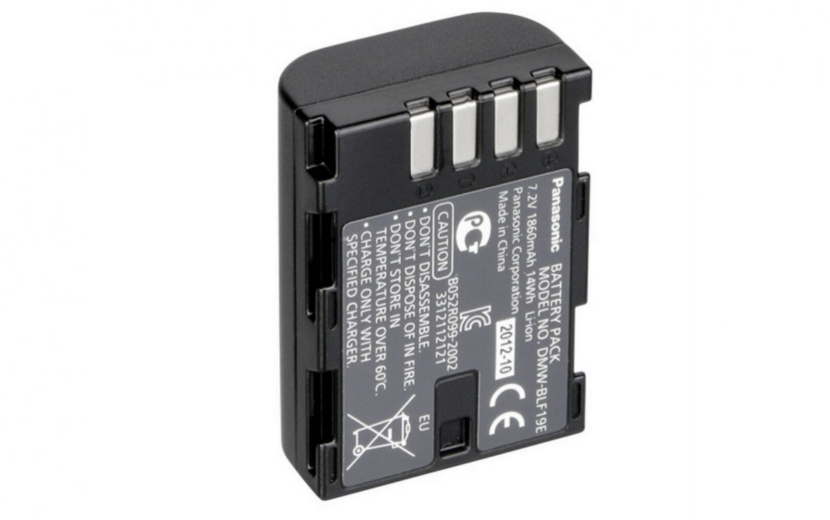 Panasonic DMW-BLF19 Rechargeable Lithium-ion Battery Pack (7.2V, 1860mAh)