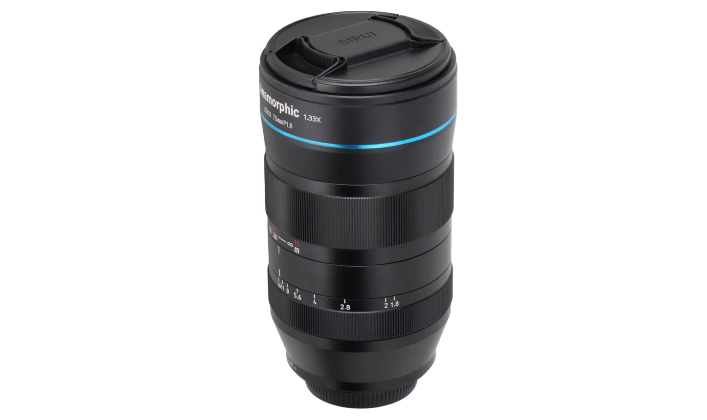 Sirui 75mm F/1.8 1.33x Anamorphic MFT Mount Camera Lens for Panasonic/Olympus M43 Micro Four Thirds Mirrorless Cameras