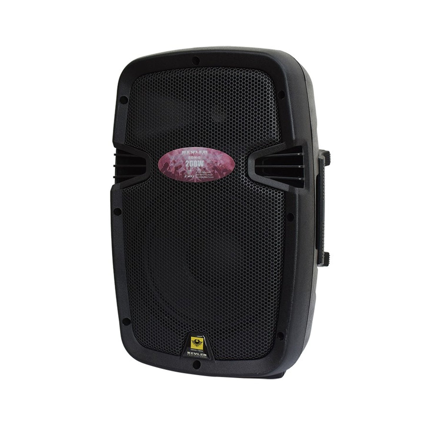 KEVLER EON-8 8" 200W 2-Way Bass Reflex Full Range Passive Loud Speaker (Pair) with Multiple Handles, Bottom Pole Mount, Multi Angle Enclosure and Easy Daisy-Chain Loop Connection