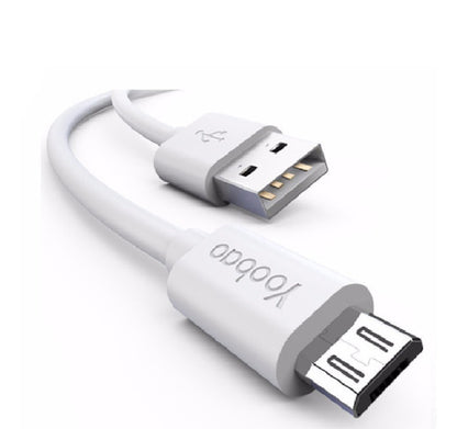[CLEARANCE] Yoobao YB-402 2meter Fast Charging Micro USB Cable for Android (White)