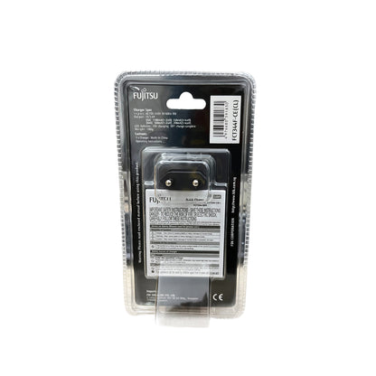 Fujitsu 8W Smart and Quick Battery Charger with 4 Slot Individual Changing and 2 Hrs Charging Time for Batteries AAA and AA | FCT344FCE