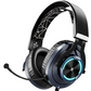 EKSA E3000 Stereo Gaming Headset Over Ear Wired Gamer Headphone 3.5mm Double Jack Headphones With Microphone For PC PS4 (Black, Blue)