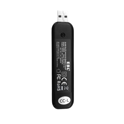 [CLEARANCE] EBL CDMYC0006A Smart LED AA / AAAA Battery Charger with 5V USB Type-A Plug, and Built In Over Current Protection for Li-Ion and NiMH Batteries