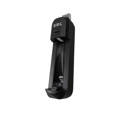 [CLEARANCE] EBL CDMYC0006A Smart LED AA / AAAA Battery Charger with 5V USB Type-A Plug, and Built In Over Current Protection for Li-Ion and NiMH Batteries