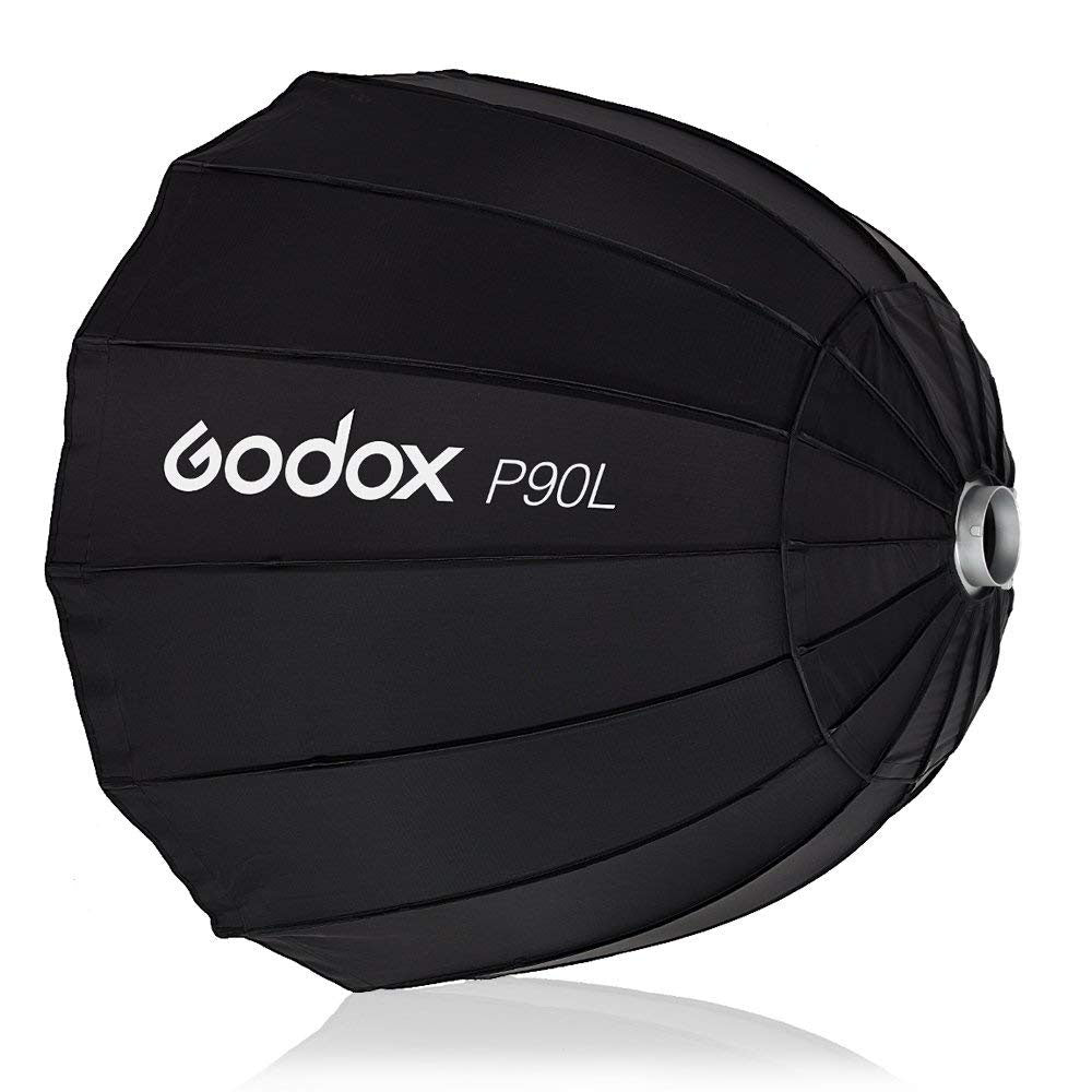 Godox P90L 90CM Deep Parabolic Bowens Mount Flash Speedlite Reflector