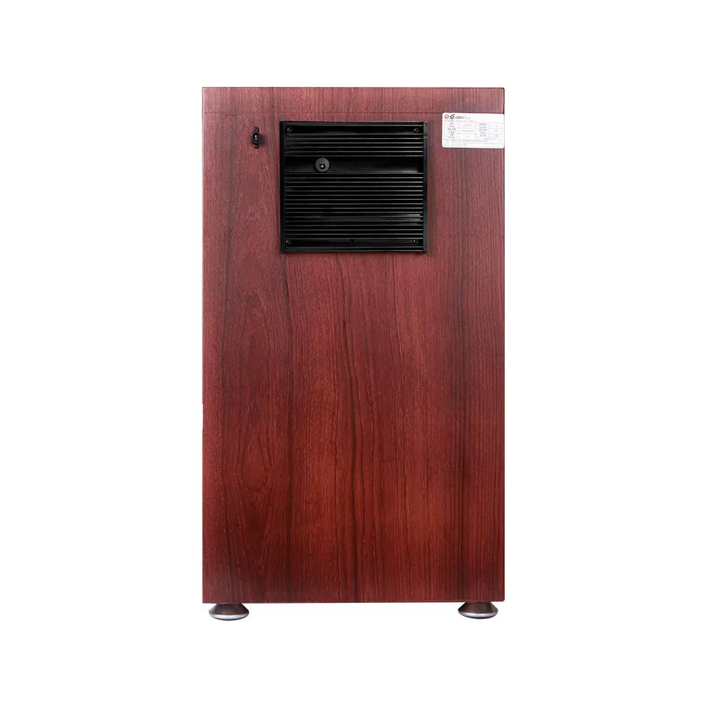 Eirmai 40L Electronic Digital Dry Cabinet Moisture-Proof Box with Disinfection Feature and Touch Screen Controls, Detachable Adjustable Height Function (Wood Grain) | MRD-45TDW