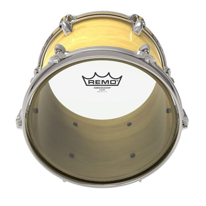 Encore By Remo 8 Inch Pinstripe Clear Drum Head (EN-0308-PS) Percussion Instrument Accessories for Drums