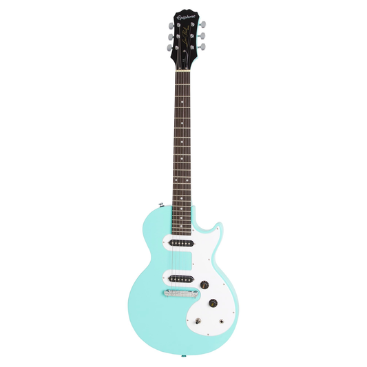 Epiphone Les Paul SL Melody Maker 22-Fret Ceramic SS Electric Guitar with Gloss Finish (Turqouise) | ENOLTQCH1-GC