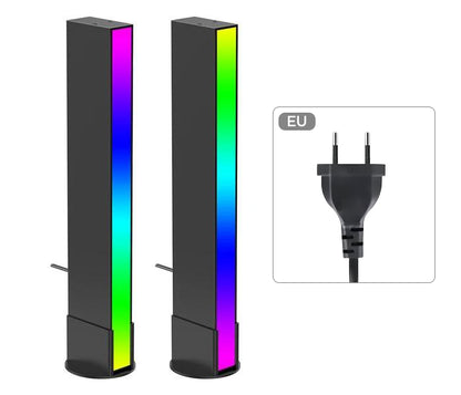 Ulanzi GL01 Smart Ambiance Backlights RGB LED Light Bars for Gaming, Streaming Music, TV Effect