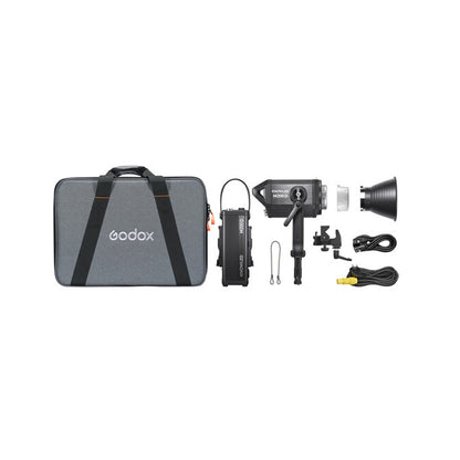 Godox 200W Knowled Daylight / Bi-Color LED Light with Bluetooth Control, 5600K Color Temperature, 4 Effect Presets for Professional Filmmaking | M200D, M200BI
