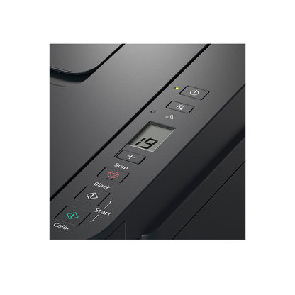 Canon PIXMA G2010 Refillable Inkjet Printer with 1200DPI Printing Resolution, Ink Efficient Feature, 100 Max Sheets, LCD Display and Borderless Printing for Office and Home Use