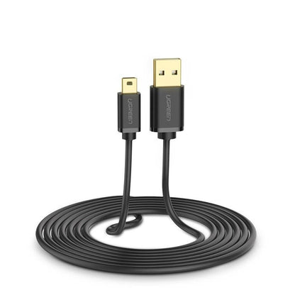 UGREEN USB 2.0 A Male to Mini 5 Pin Male Cable 2m (Black)