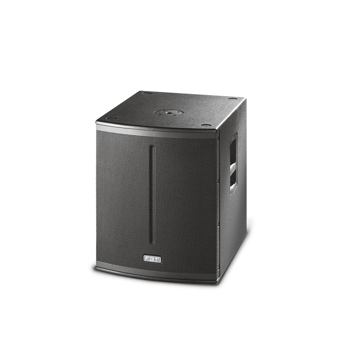 FBT X-Sub 115SA 15" 1200W Processed Compact Bass Reflex Active Subwoofer with M20 Stand Pole Mount, 4 DSP Present