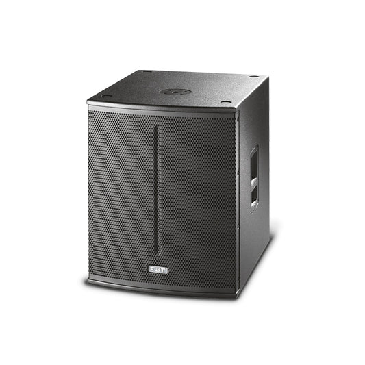 FBT X-Sub 118SA 18" 1200W Processed Compact Bass Reflex Active Subwoofer with M20 Stand Pole Mount, 4 DSP Present