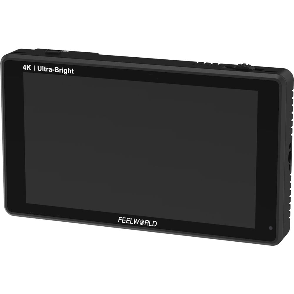 Feelworld LUT6 6" Touchscreen Camera Field Monitor 1920 x 1080 Resolution with Tilt Arm, 4K HDMI In / Out, 2600 nits Ultra Bright, HDR 3D LUTs