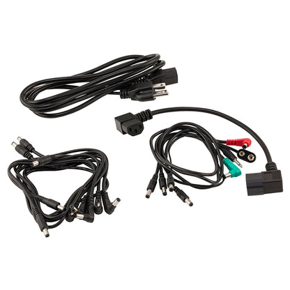 Fender Engine Room LVL12 230V EUR Power Supply with 12 Ground Isolated Output, 10 Outlets Fixed 9V DC at 500mA and 2 Switchable Voltage | 230106012