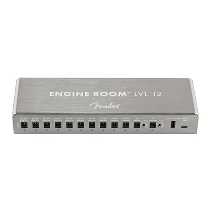 Fender Engine Room LVL12 230V EUR Power Supply with 12 Ground Isolated Output, 10 Outlets Fixed 9V DC at 500mA and 2 Switchable Voltage | 230106012