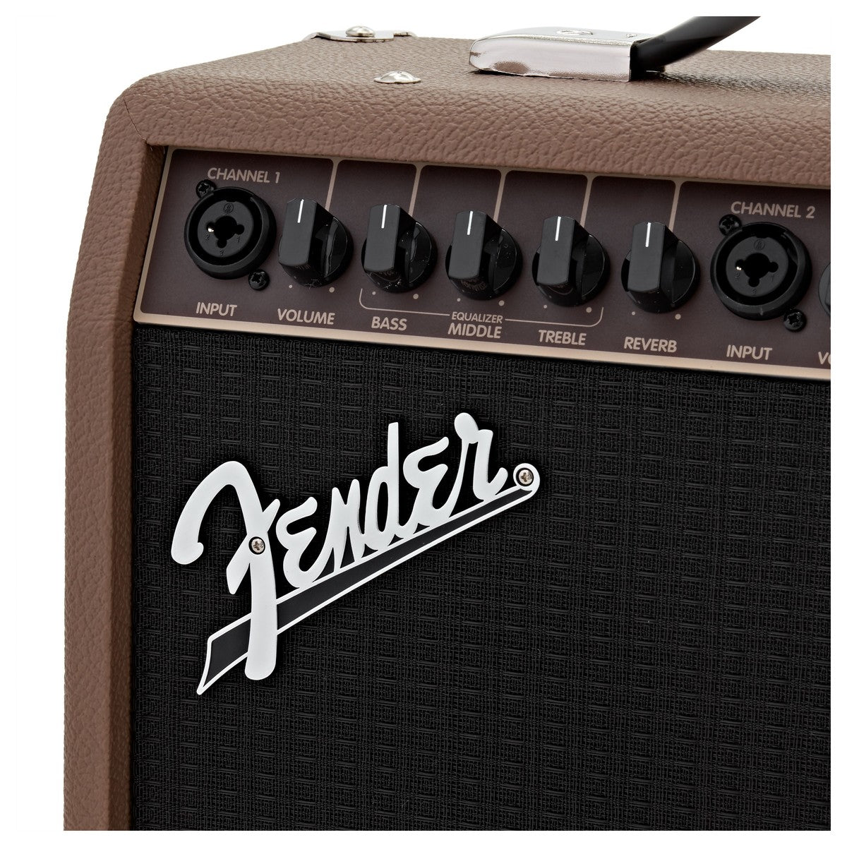 Fender Acoustasonic 40 40-Watt 2x6.5" Acoustic Guitar Amplifier 230V EUR with Built-in Reverb, XLR Microphone Input