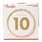 Fender 80/20 6-String Bronze Acoustic Guitar Strings with Ball-Ends (Available in Custom Light and Extra Light Gauge)