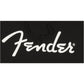 Fender Spaghetti Logo Hoodie Stylish Long Sleeve Sweater (Medium) (Black)