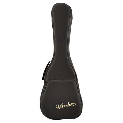 [CLEARANCE] Fender Montecito Tenor Ukulele 4 String Guitar with 19 Frets, Koa Natural Gloss Finish, Walnut Fingerboard, Gig Bag