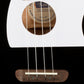 Fender Fullerton Telecaster Concert Ukulele Acoustic Electric 4 String Guitar with Built-in Tuner, Volume / Tone Controls (Black)